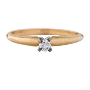 14k Gold & Diamond Ring